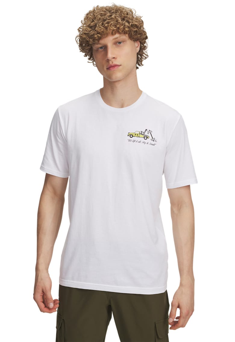 Tricou cu imprimeu pe partea din spate Body Shop