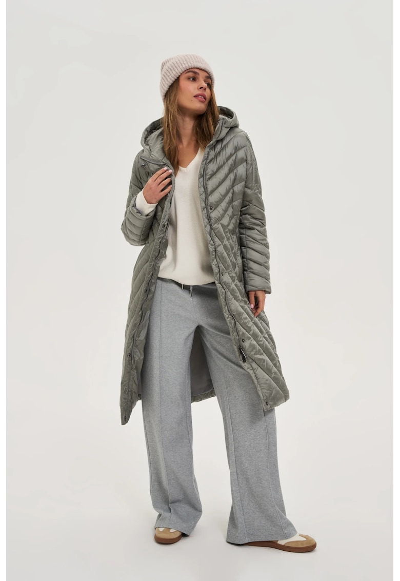 Jachetă lungă verde - Verde