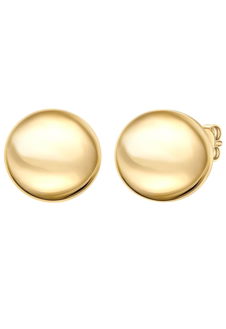 Cercei placati cu aur de 14K cu tija