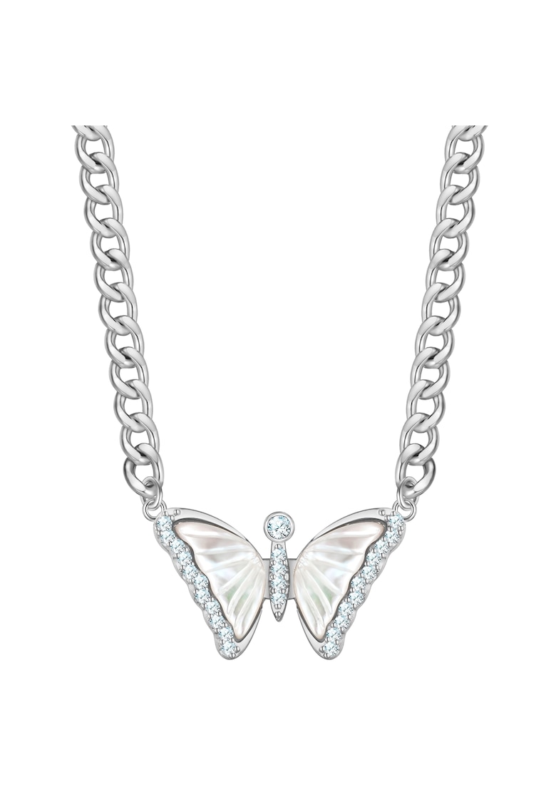 Colier din lant cu pandantiv in forma de fluture