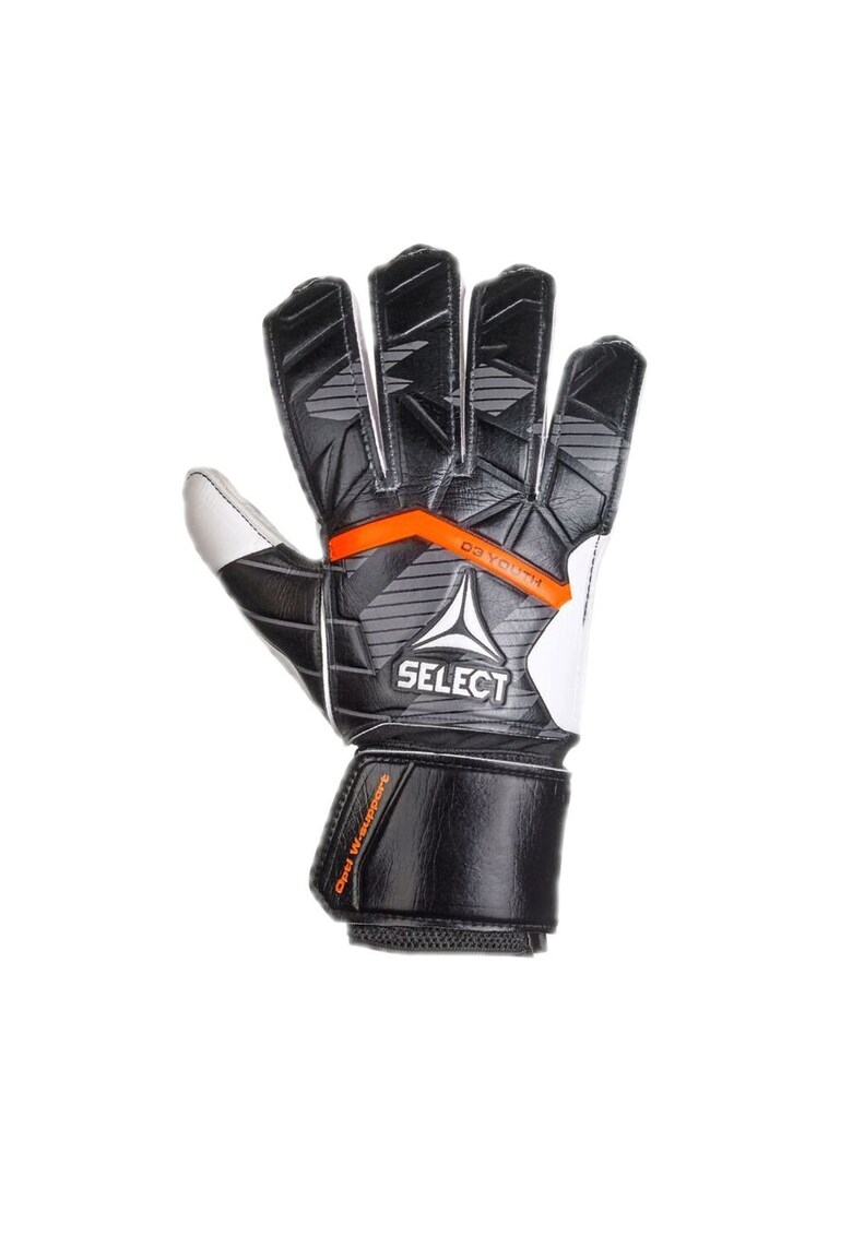 Manusi de fotbal 03 Youth - 5 - negru - material sintetic - spuma latex
