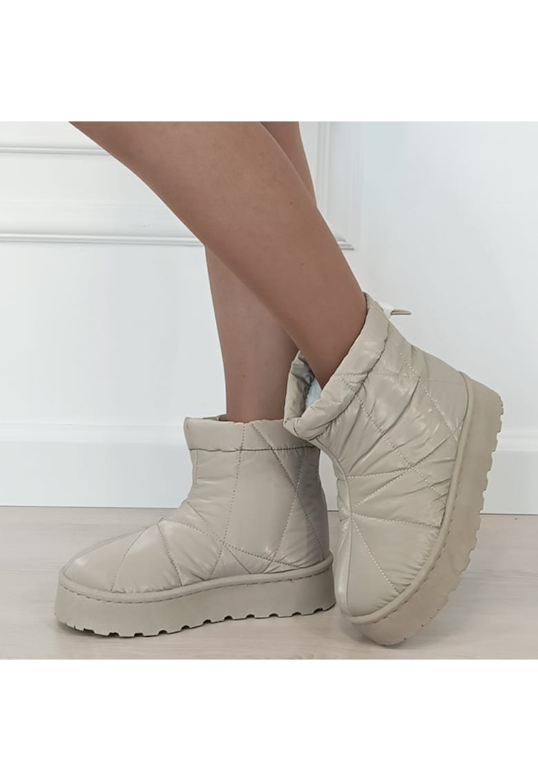 Ghete impermeabile kaki deschis B-DAV8651 112 11070 - Kaki