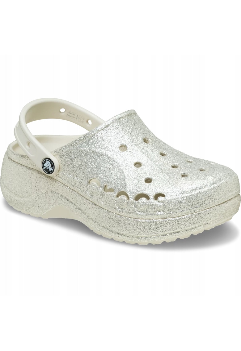 Saboti Femei Baya Platform Glitter Clog 208459 Stucco