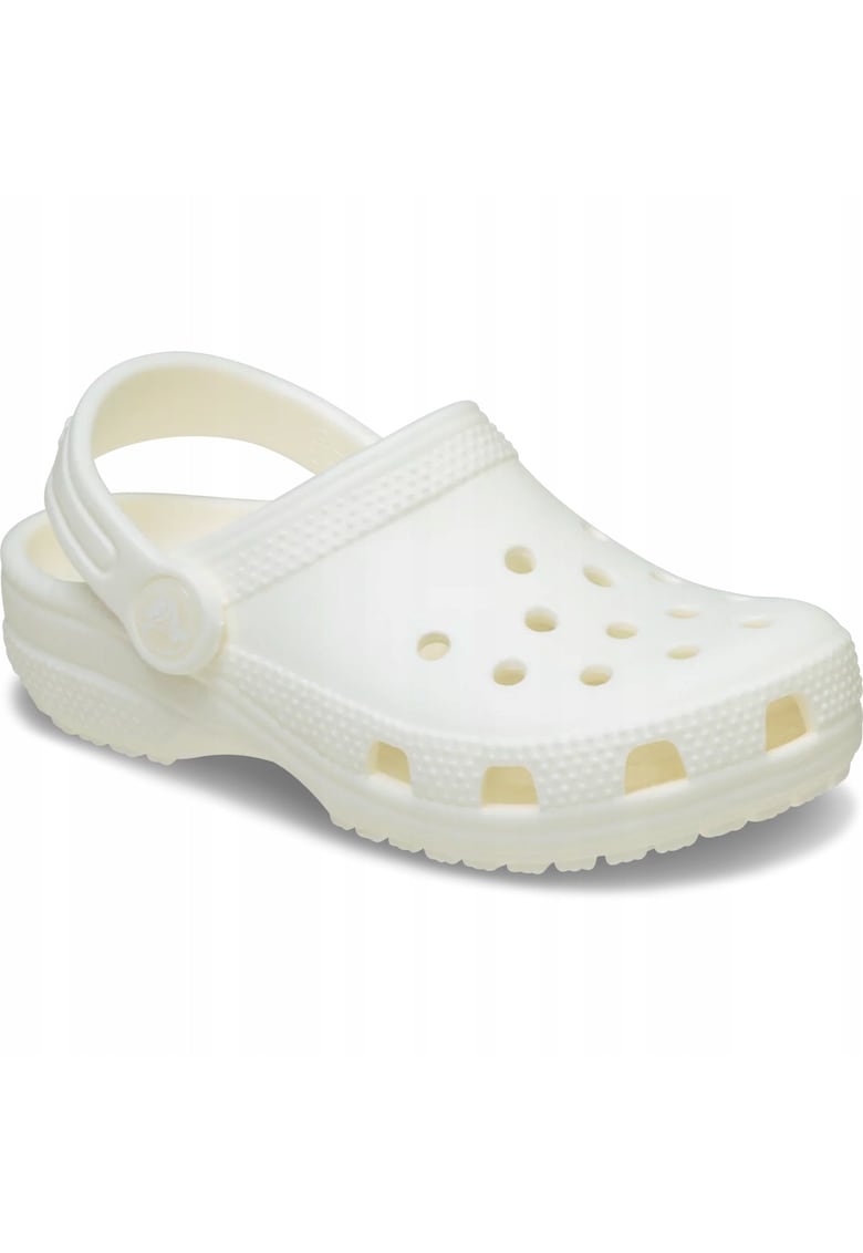 Saboti Copii Spuma Croslite - Classic Kids Glow 211679 Clog - Alb - Alb