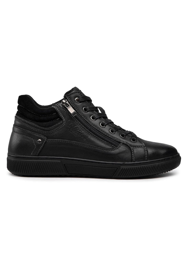 Pantofi Sport Mid LCJ-22-33-1469M - Barbati - Negru - Negru