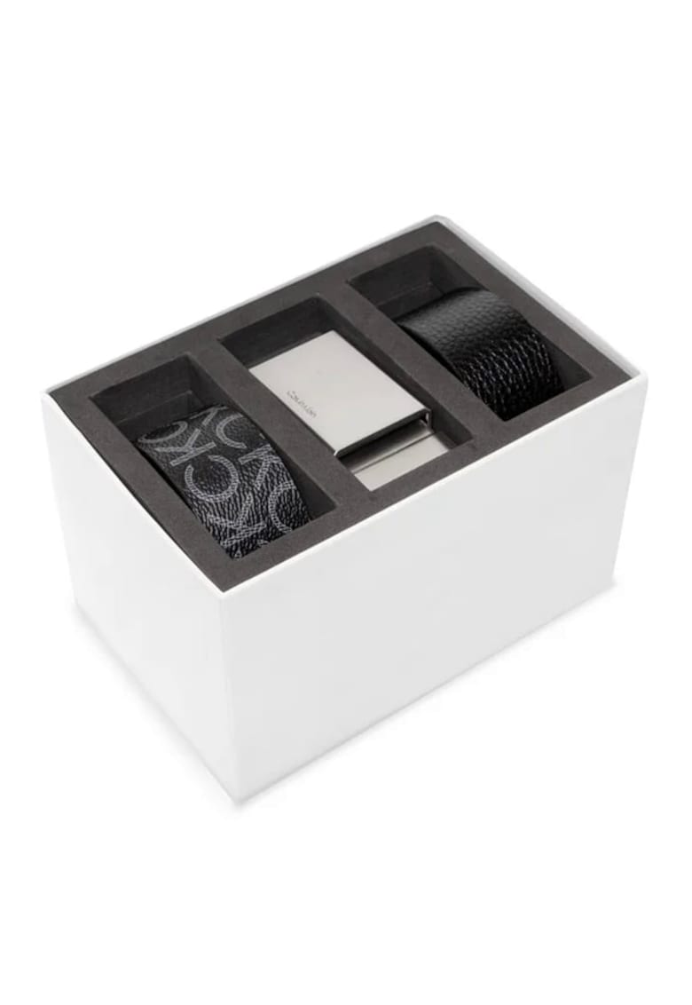 Set de curele interschimbabile cu o catarama metalica K50K507937 - Negru