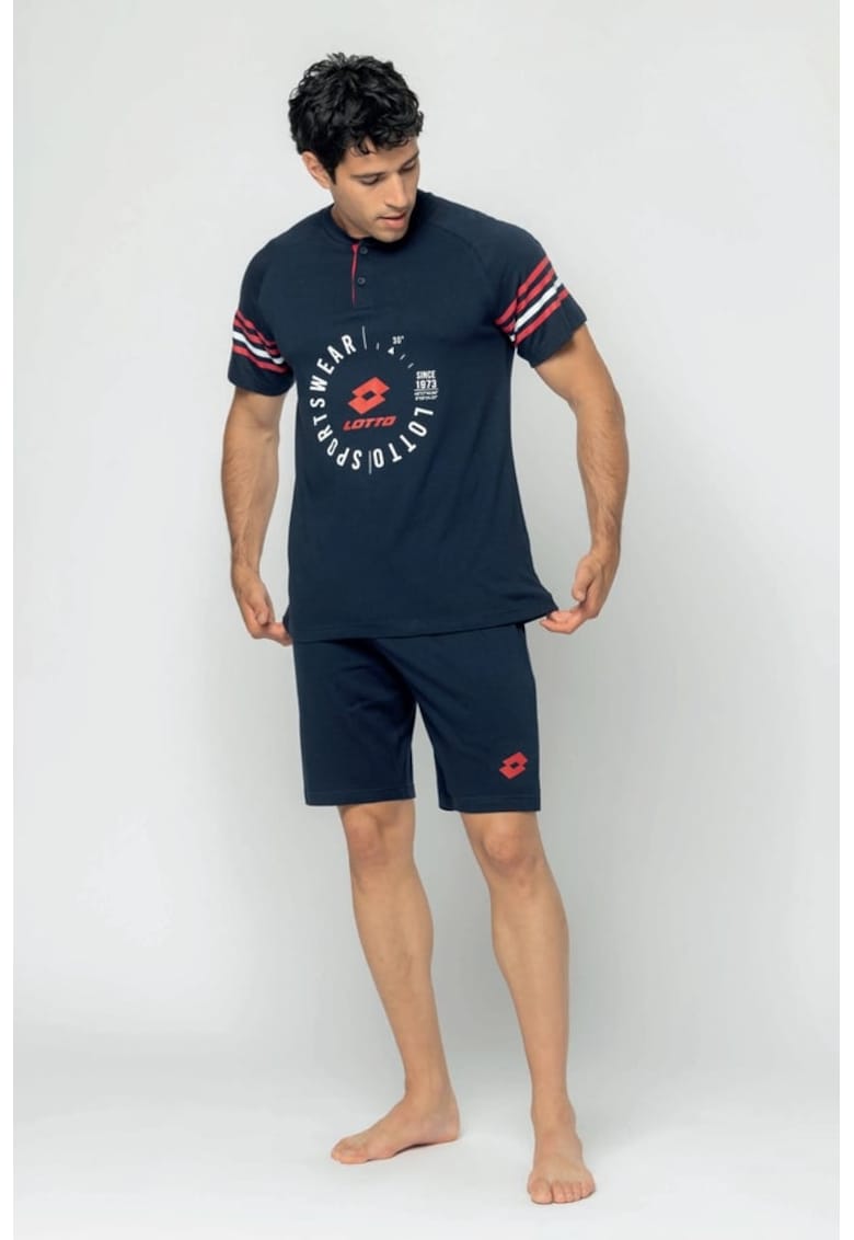 Pijamale barbati LP1196 Bleumarin