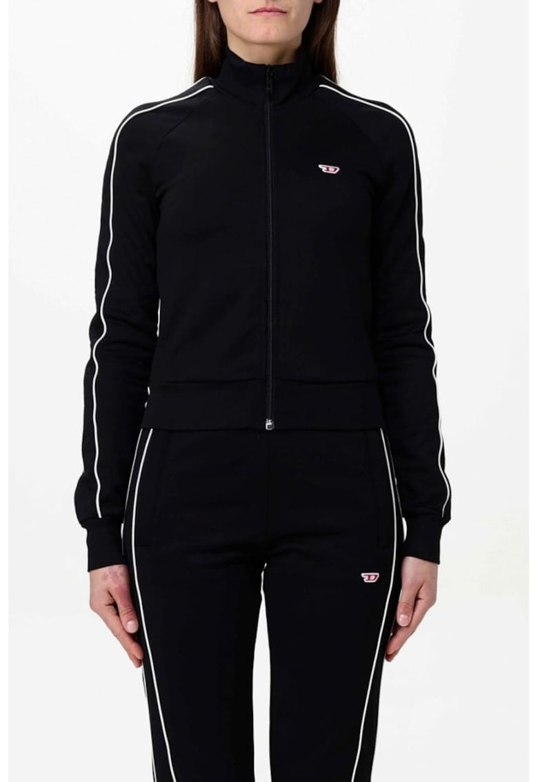 Bluza de trening regular fit cu fermoar