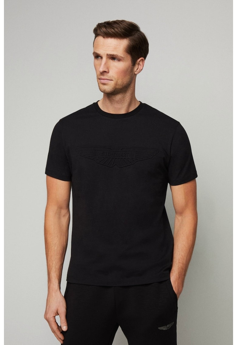 Tricou Am Emboss HM500779 Negru - Negru