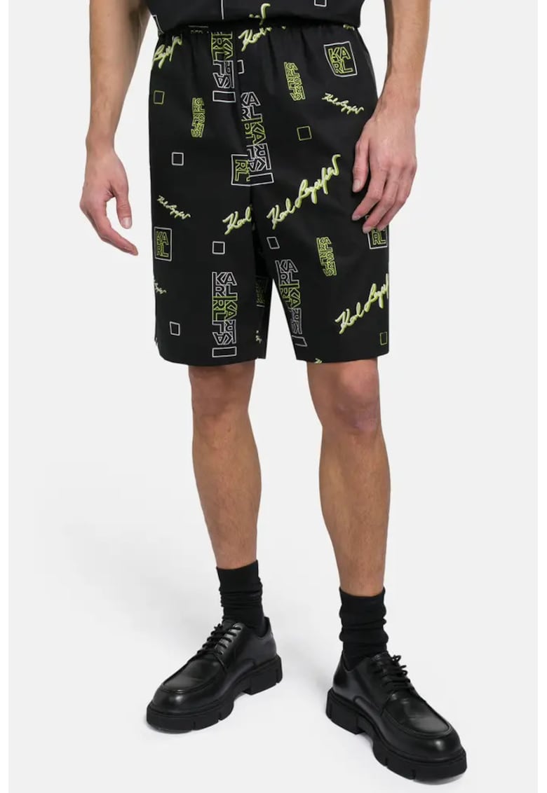 Pantaloni scurti - Negru