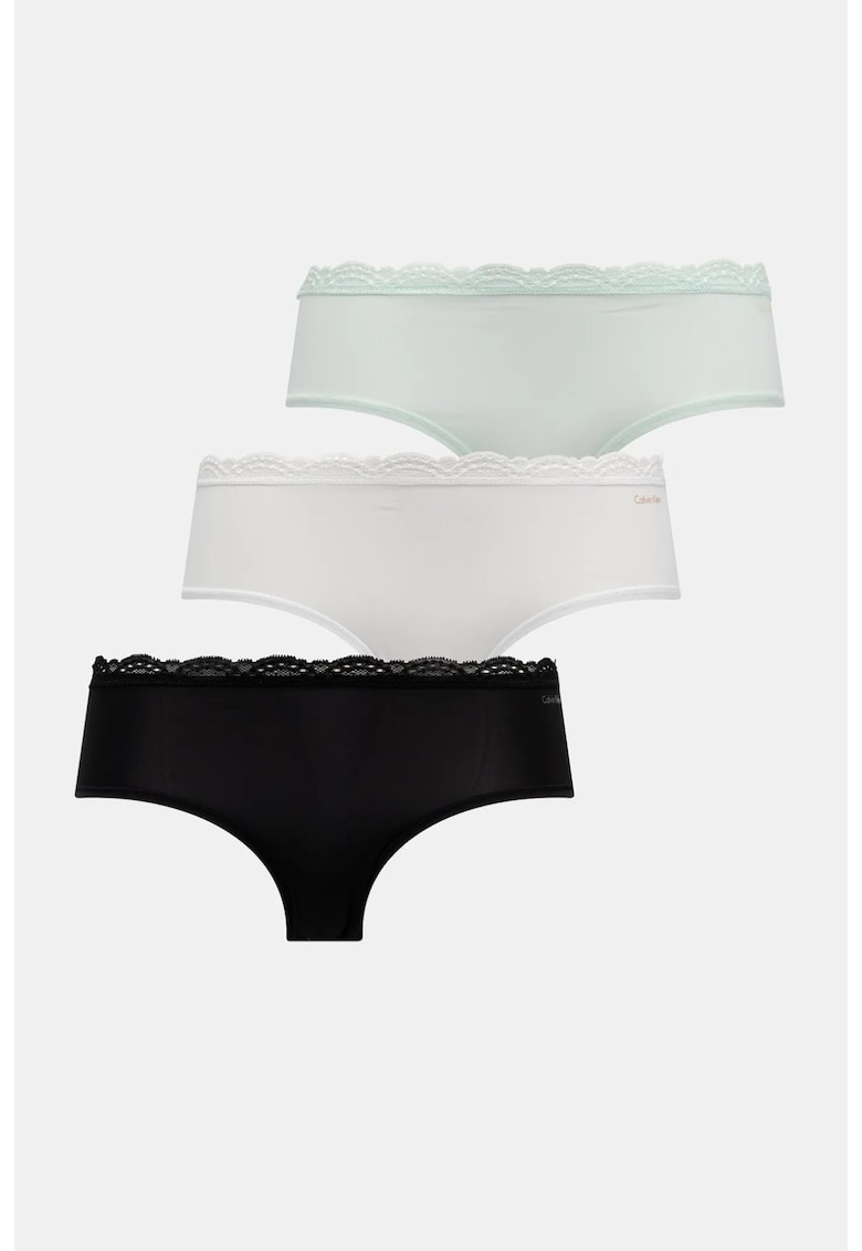 Set 3 perechi de chiloti tanga LV00QD5302 Multicolor