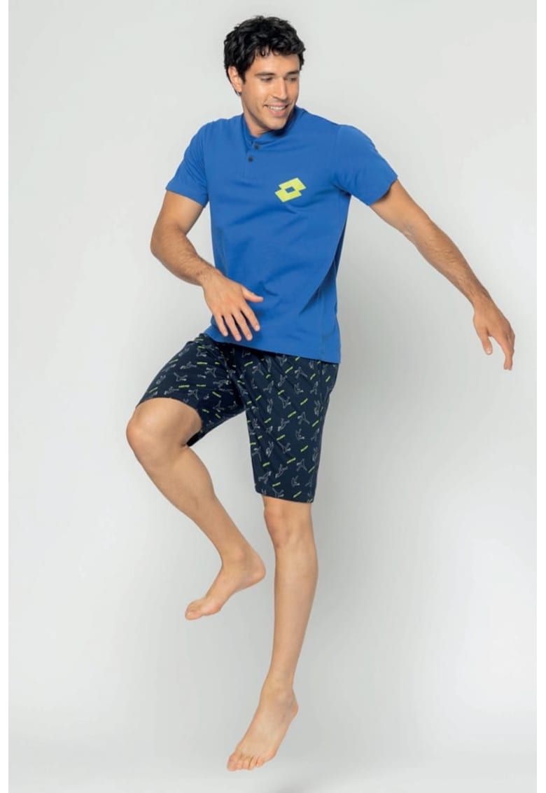 Pijama scurta cu imprimeu