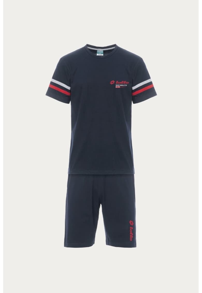 Pijama cu buzunare - Albastru