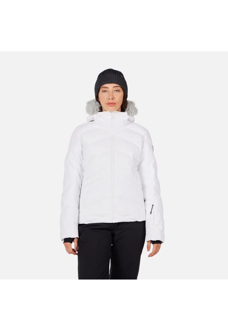 Geaca ski W STACI INSULATED JKT - culoare alb - pentru dama - marime