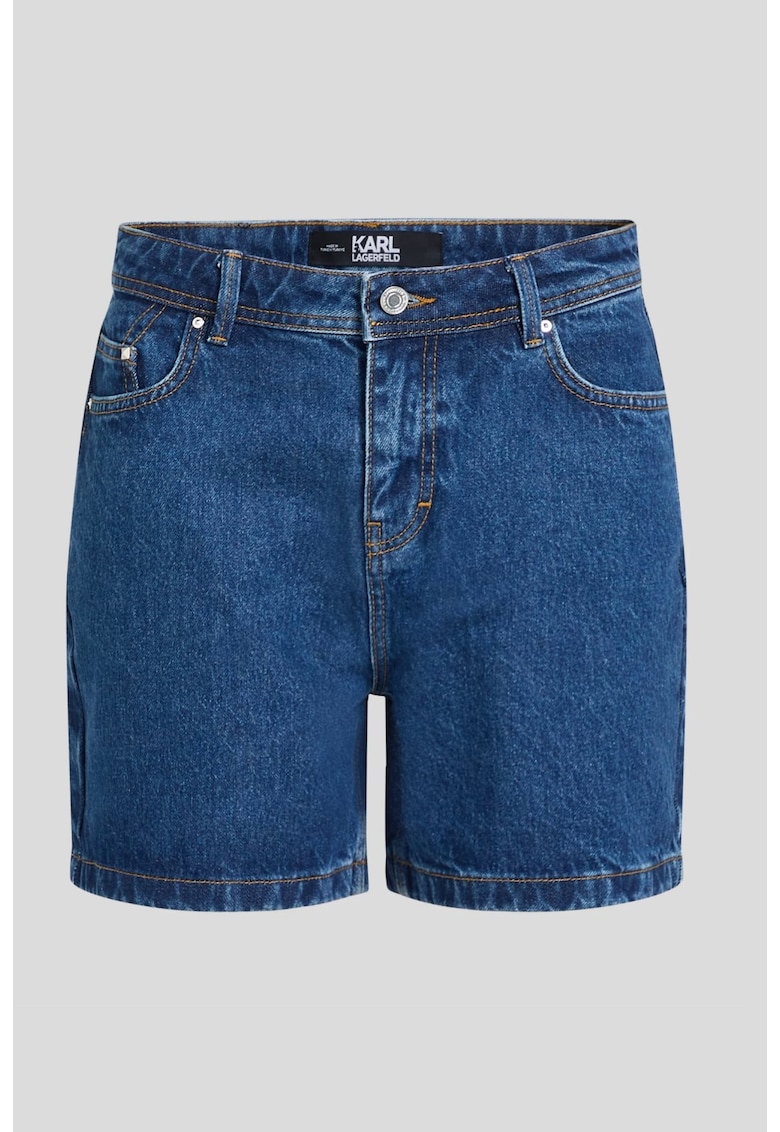 Pantaloni scurti din denim - cu talie medie