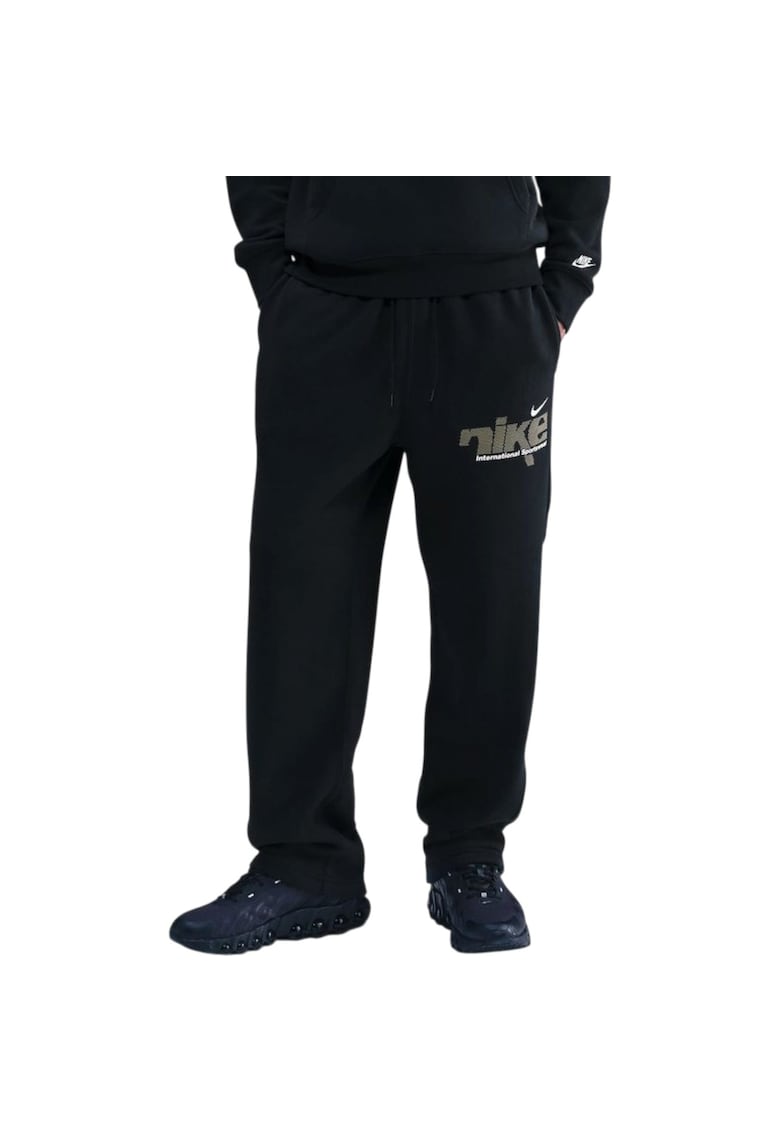 Pantaloni Club Bungee Swoosh Sport 51776 - Negru