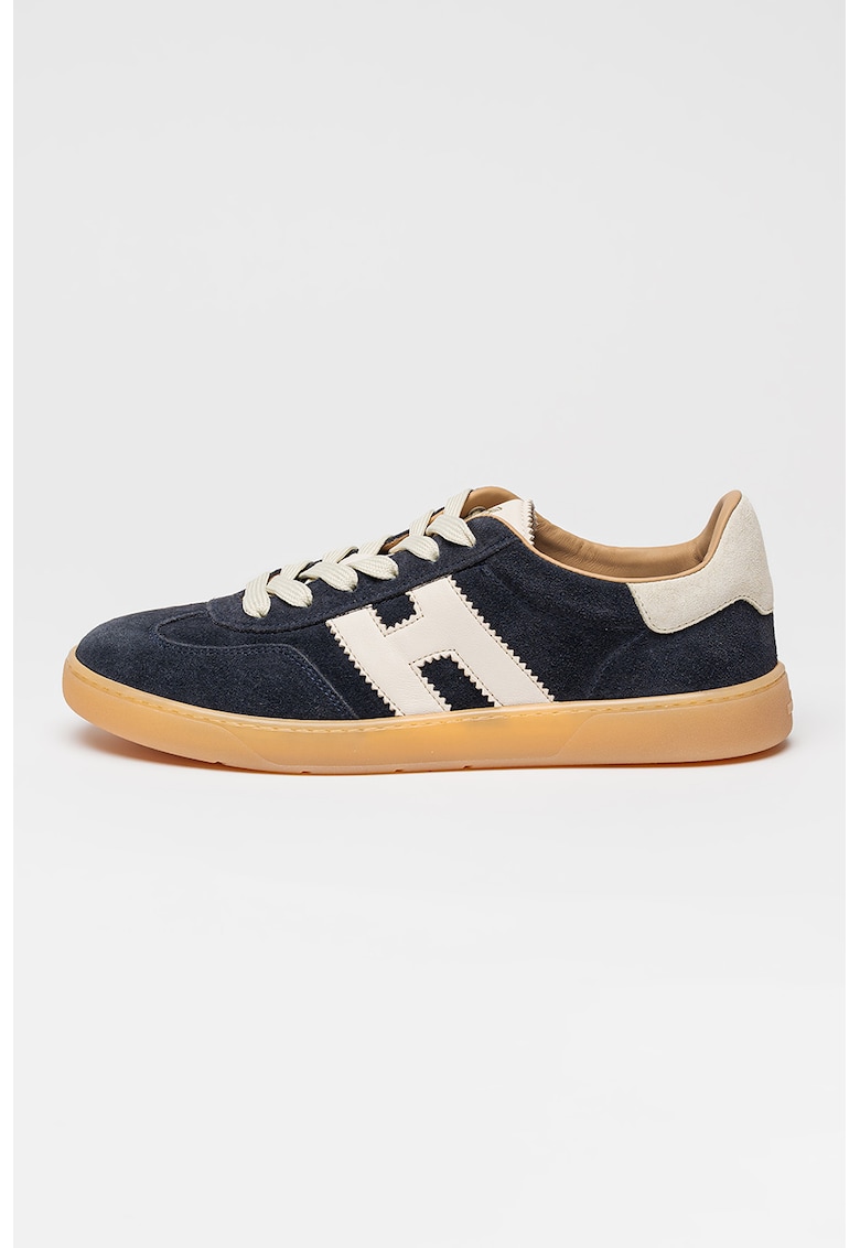 Pantofi sport low-cut din piele intoarsa Cool