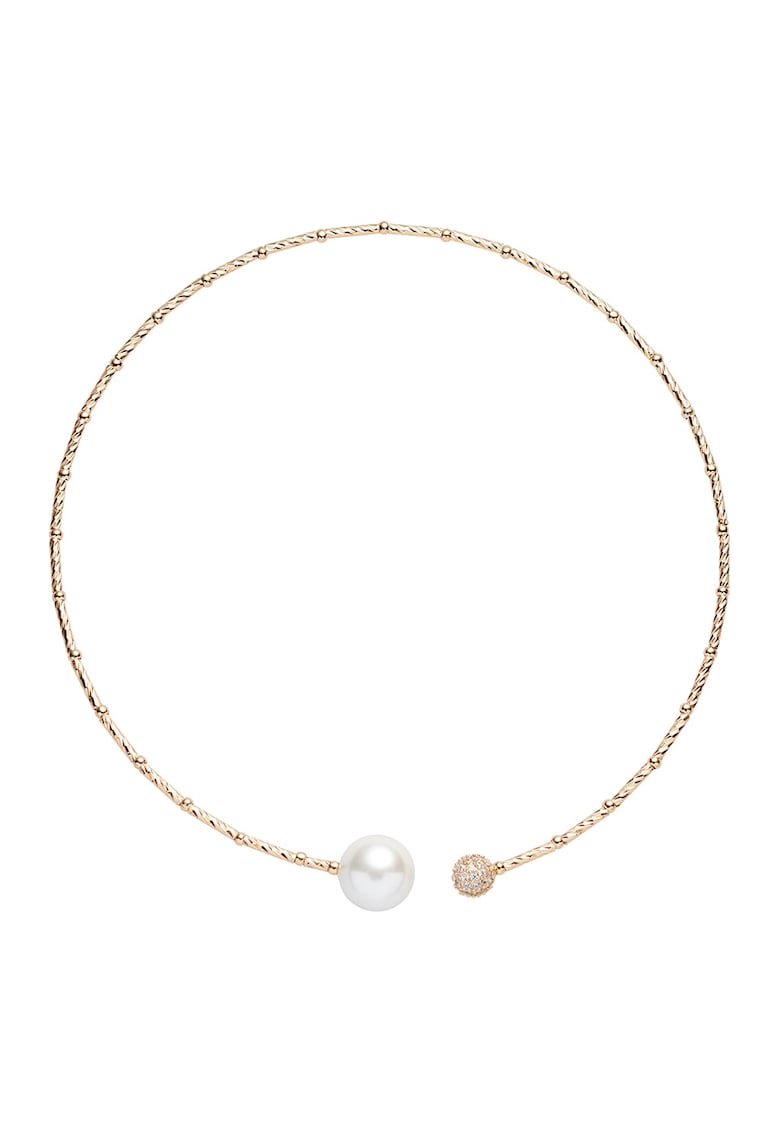 Bratara cu zirconia si perla sintetica