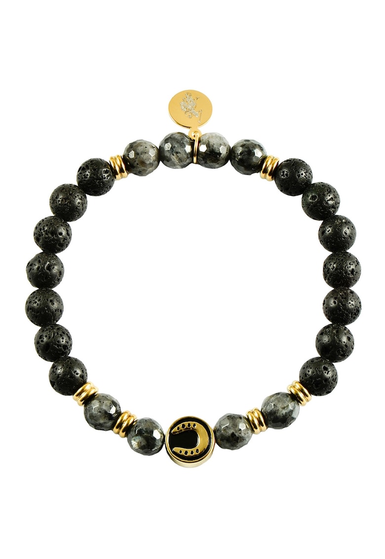 Bratara din otel inoxidabil cu pietre semipretioase