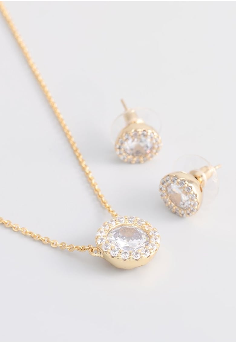 Set de colier cu pandantiv si cercei