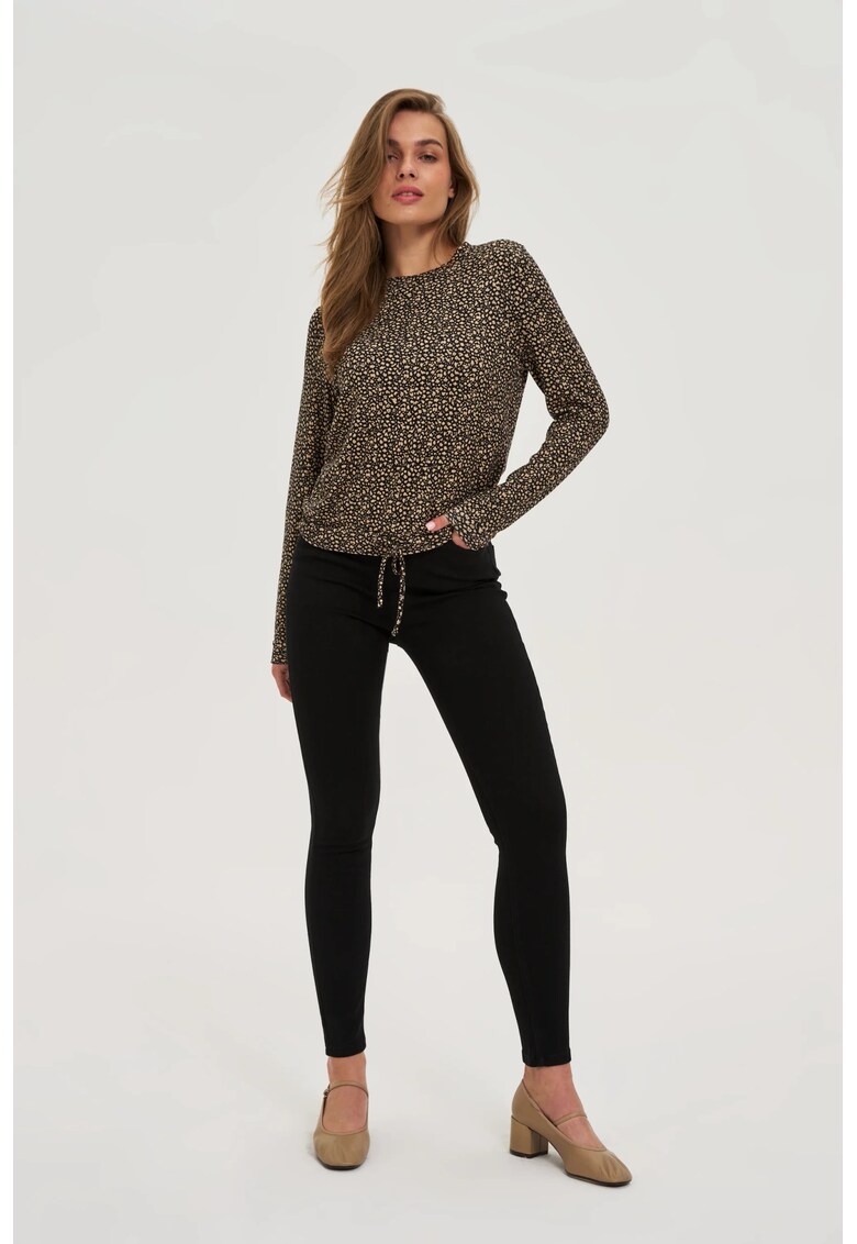 Jeansi negri skiny - Negru