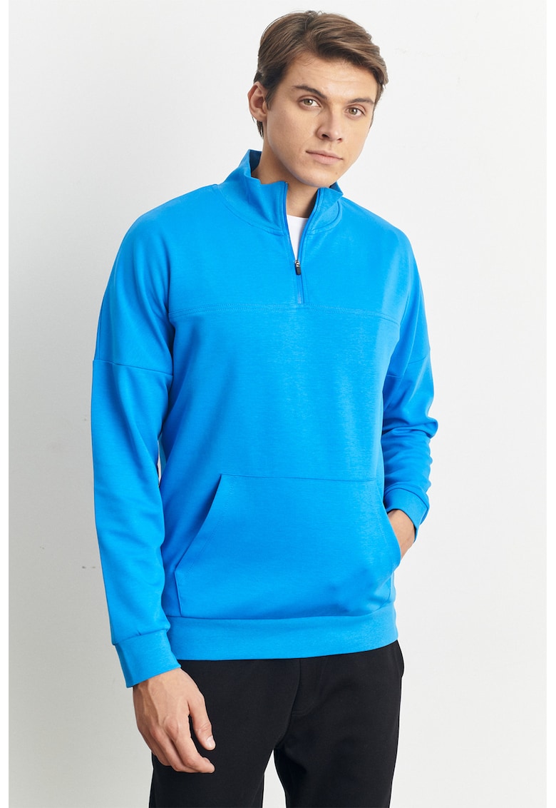 Bluza de trening cu buzunar kangaroo