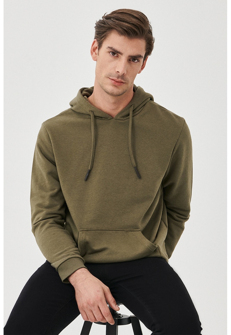 Hanorac cu buzunar kangaroo si snur