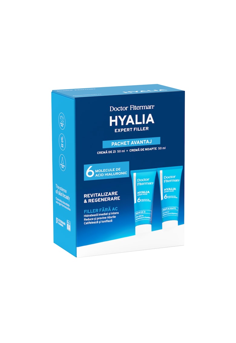 Pachet Hyalia Crema zi 50 ml + Crema noapte 50 ml
