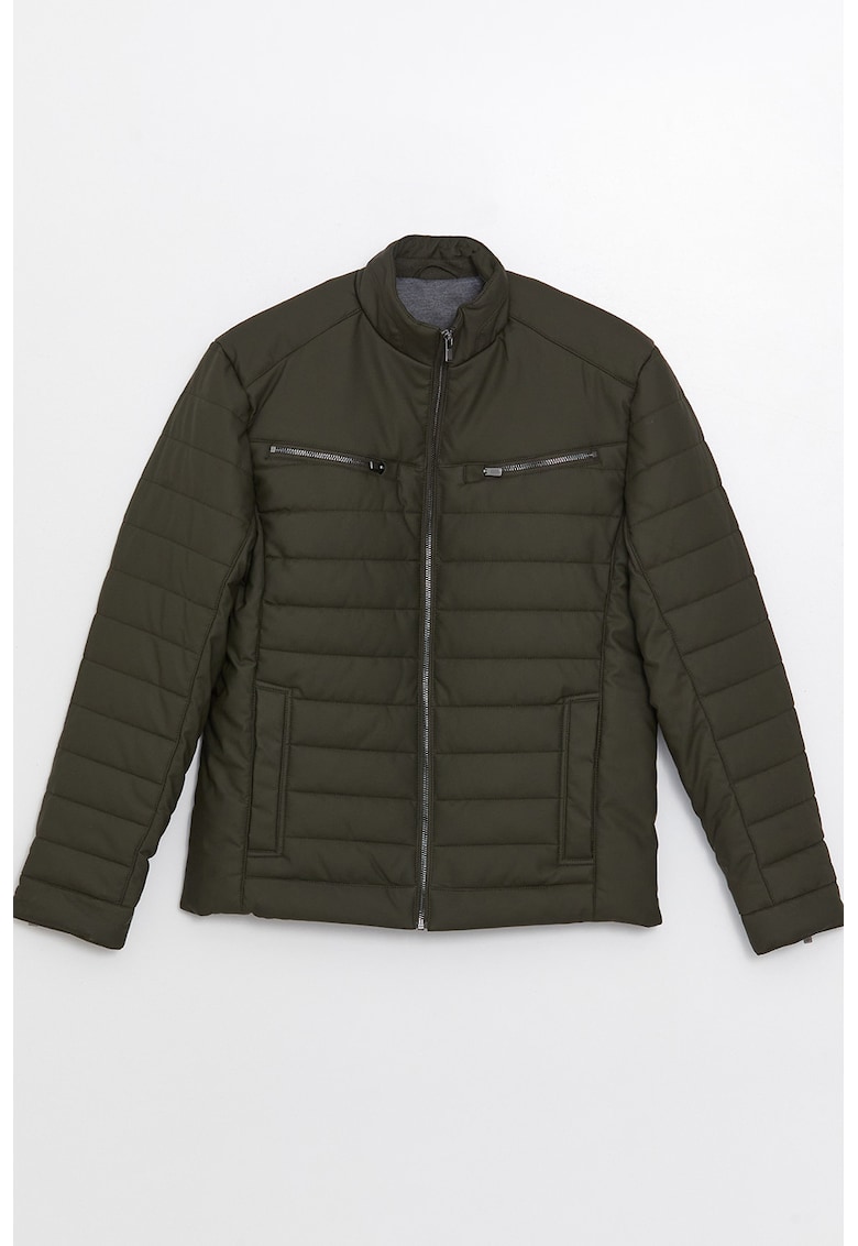 Geaca slim-fit cu buzunare multiple