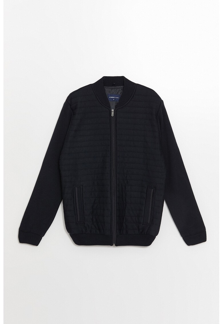 Jacheta bomber cu buzunare laterale - Albastru ultramarin/Albastru