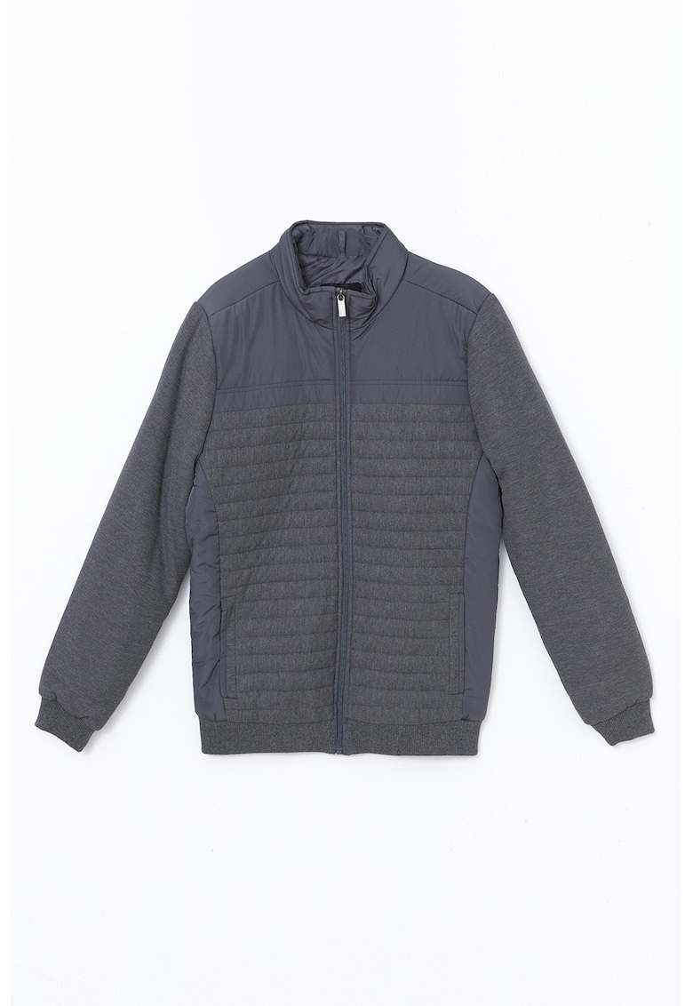 Jacheta bomber cu aspect matlasat