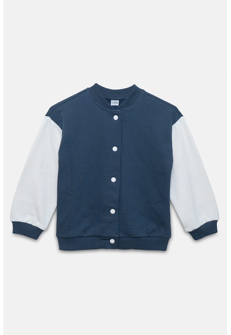 Jacheta cu design grafic pe partea din spate