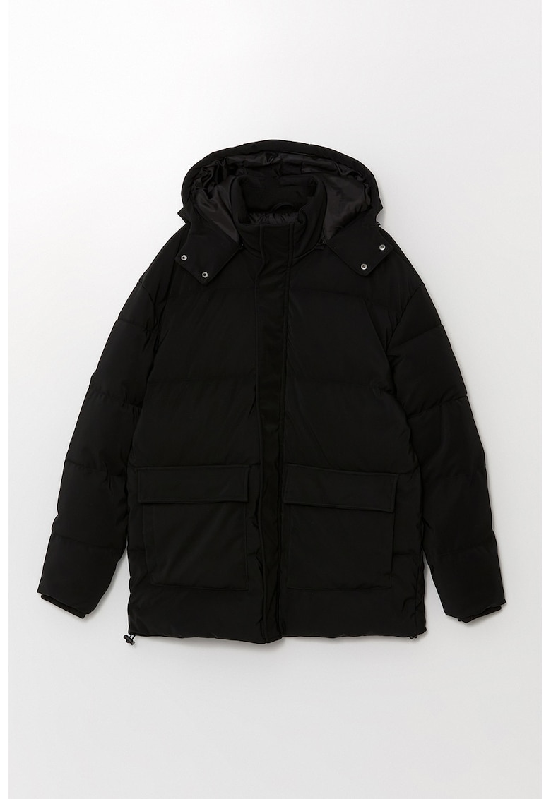 Geaca cu vatelina si gluga