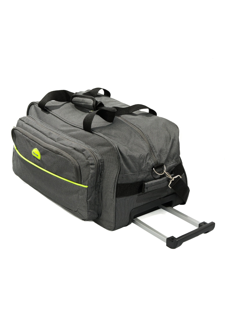 GEANTA DE VOIAJ CU TROLER - SUPERLIGHT 55X30X30 CM GRI INCHIS