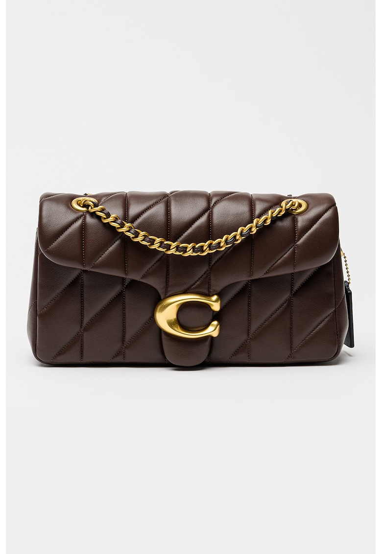 Geanta de piele cu bareta lant Tabby