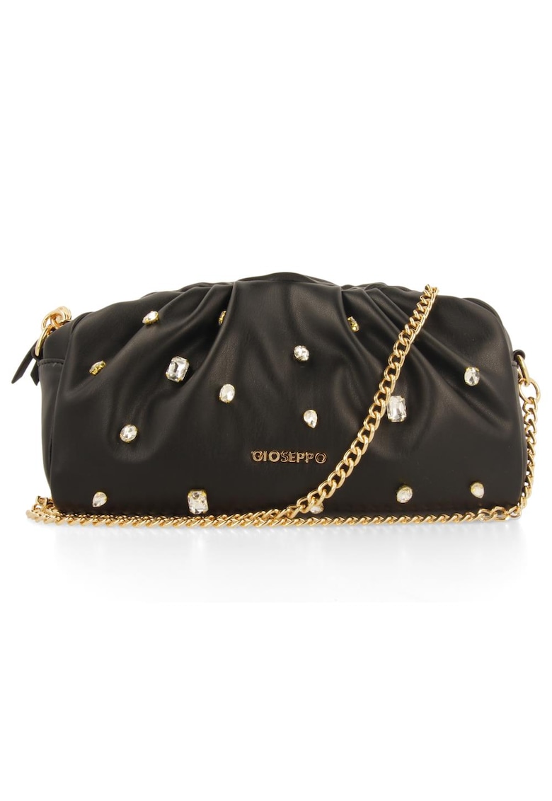 Geanta crossbody din piele ecologica - Negru