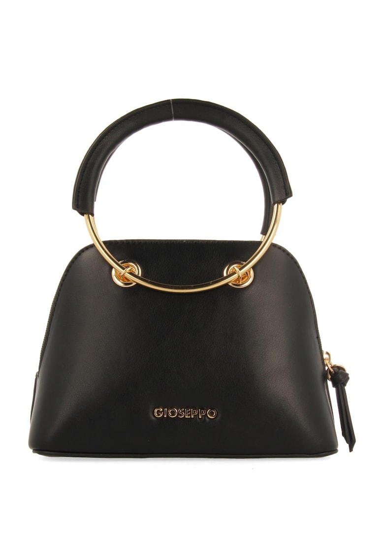 Geanta de mana cu detalii metalice