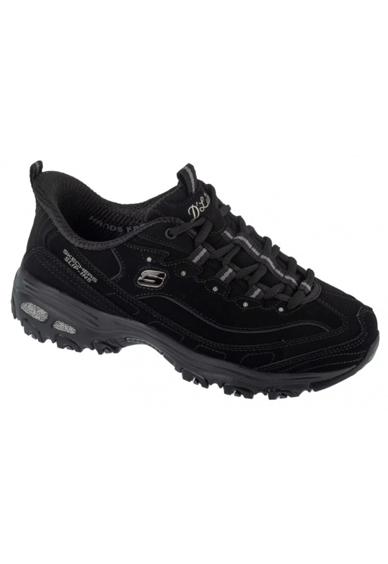 Pantofi sport dama - D'Lites Classic Remix - piele naturala - negru - Negru