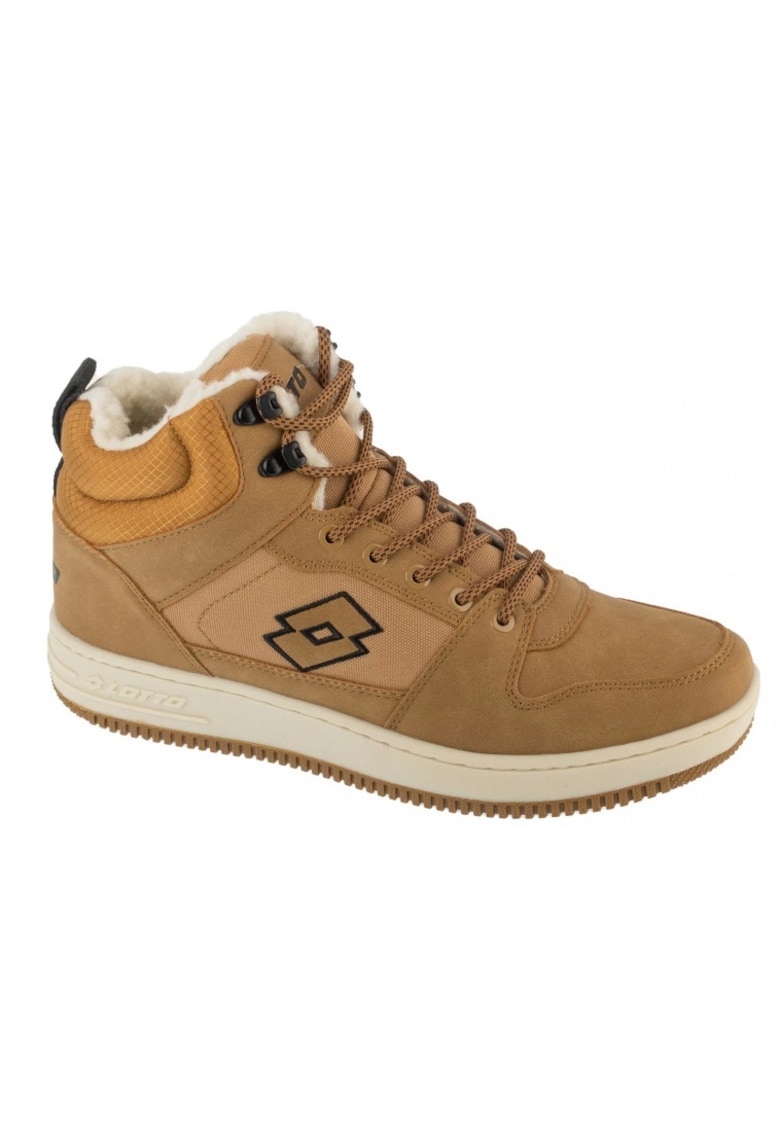 Ghete sport barbati piele ecologica - maro -