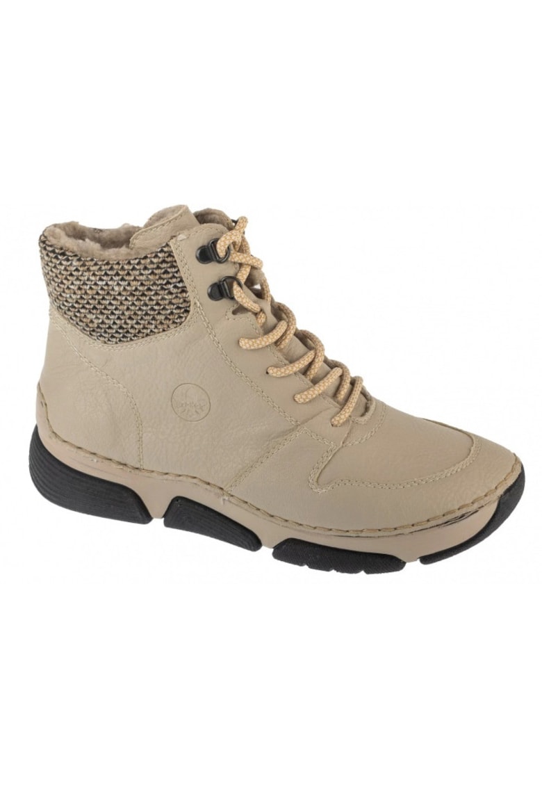Ghete dama model 45955-60 - culoare bej - piele ecologica