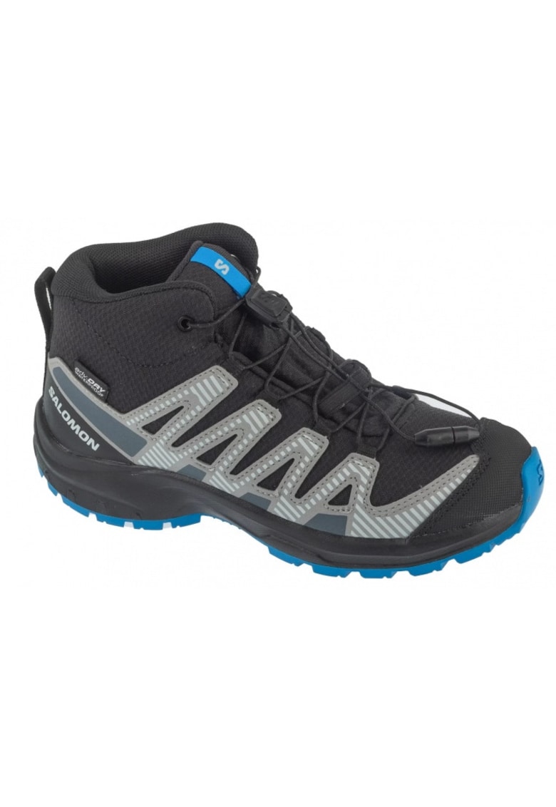 Ghete sport copii - pantofi de trekking - negru - tesatura