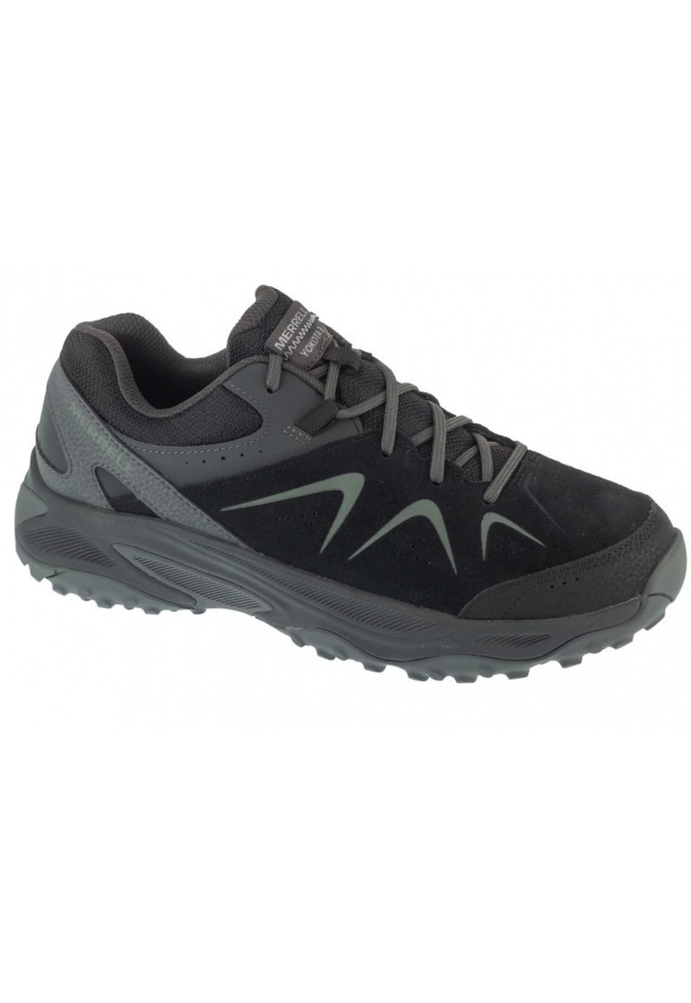 Pantofi sport barbati - Yokota 3 - piele de caprioara - negru