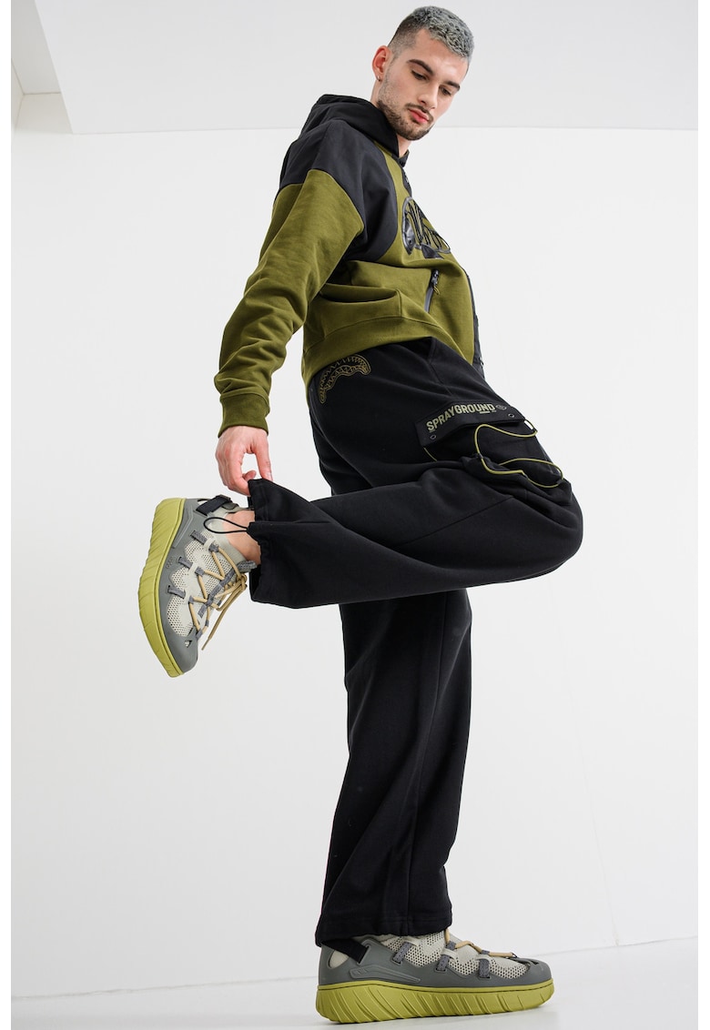 Pantaloni de trening cu buzunare cargo Unleash The Shark