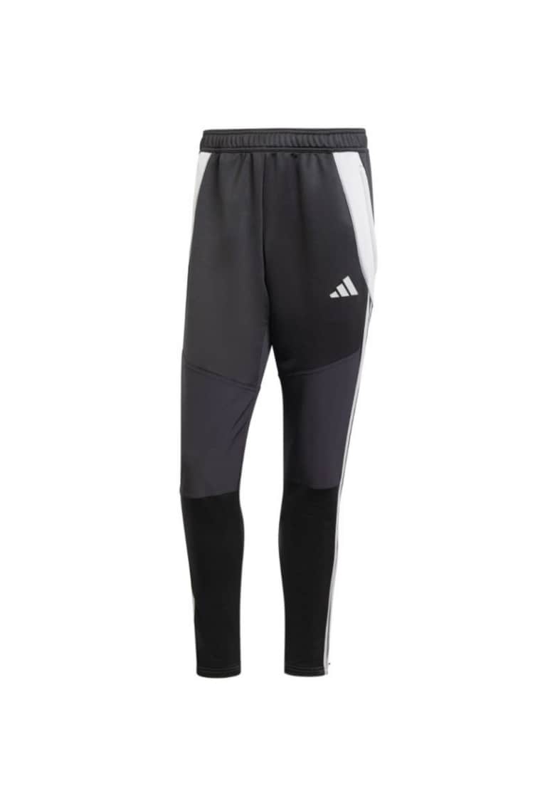 Pantaloni sport barbati - Tiro 24 Winterized Im9974 - gri/negru