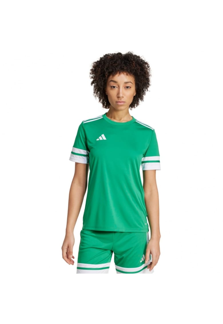 Tricou sport dama Squadra 25 - verde - material respirabil