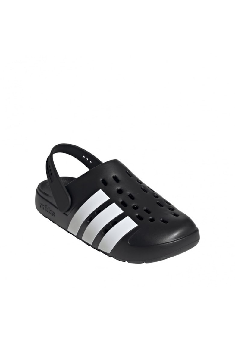 Slapi Adilette Clog 2.0 - negru - sintetic