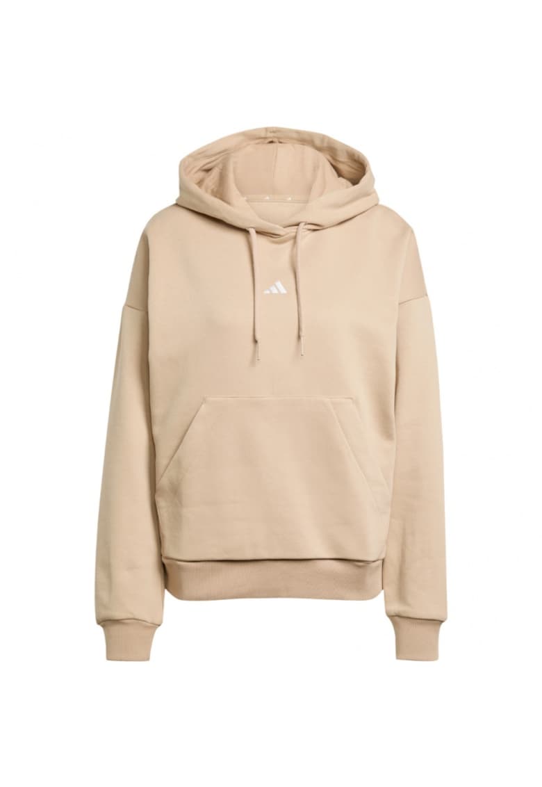 Hanorac sport Essentials Jv7310 - cu logo mic - bej -