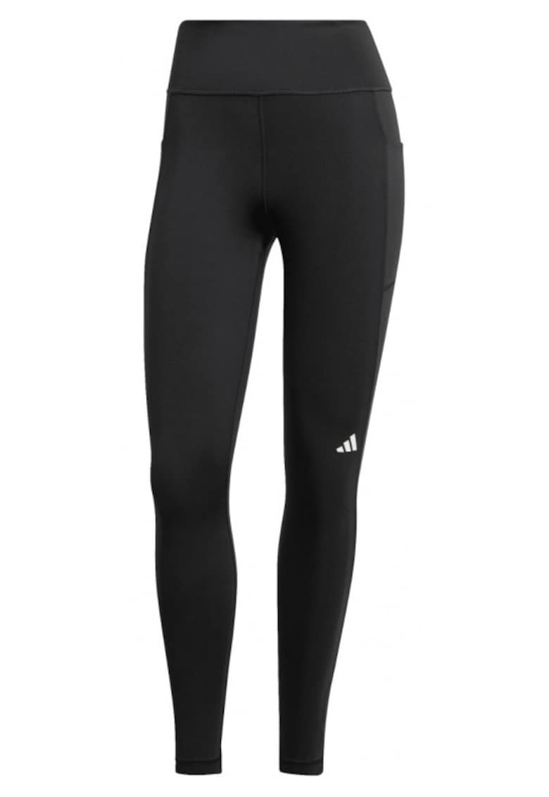 Colanti dama Own The Run 7/8 - negru - material elastic