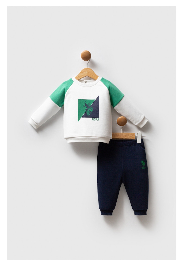 Costume copii alb - Verde