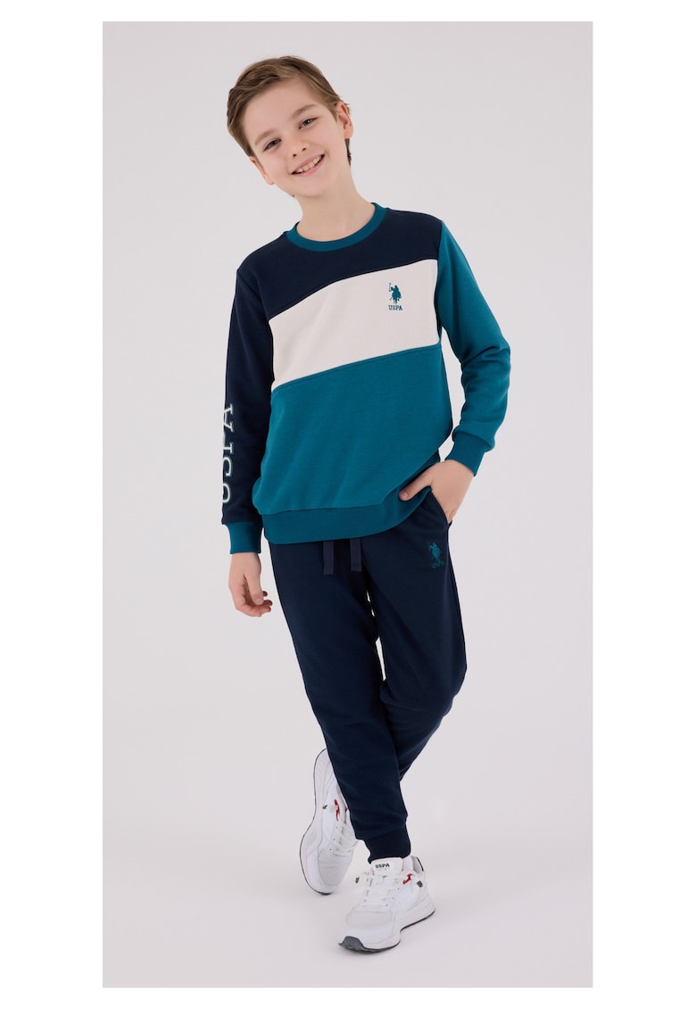 Set doua piese pentru copii - US2224-V1 - Albastru inchis - Bleumarin
